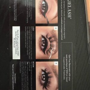 XO Mikelash Magnetic Eyelash Set - Intense Black